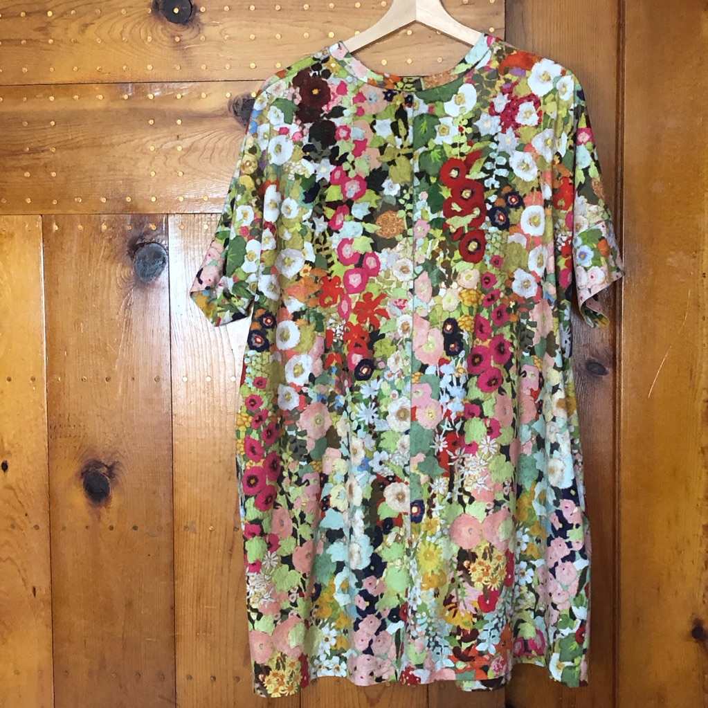 Tamara Malas Tess Dress In Impressionist Floral — image 3 of 6